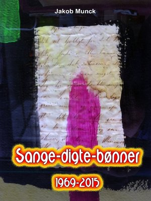 cover image of Sange-digte-bønner